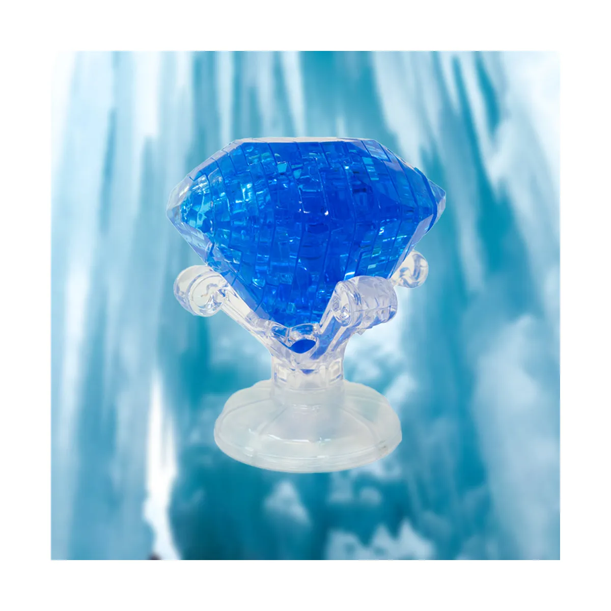 3D Crystal Puzzle - Gem (Topaz): 43 Pcs