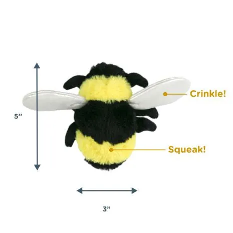 5" Plush Squeaker Toy