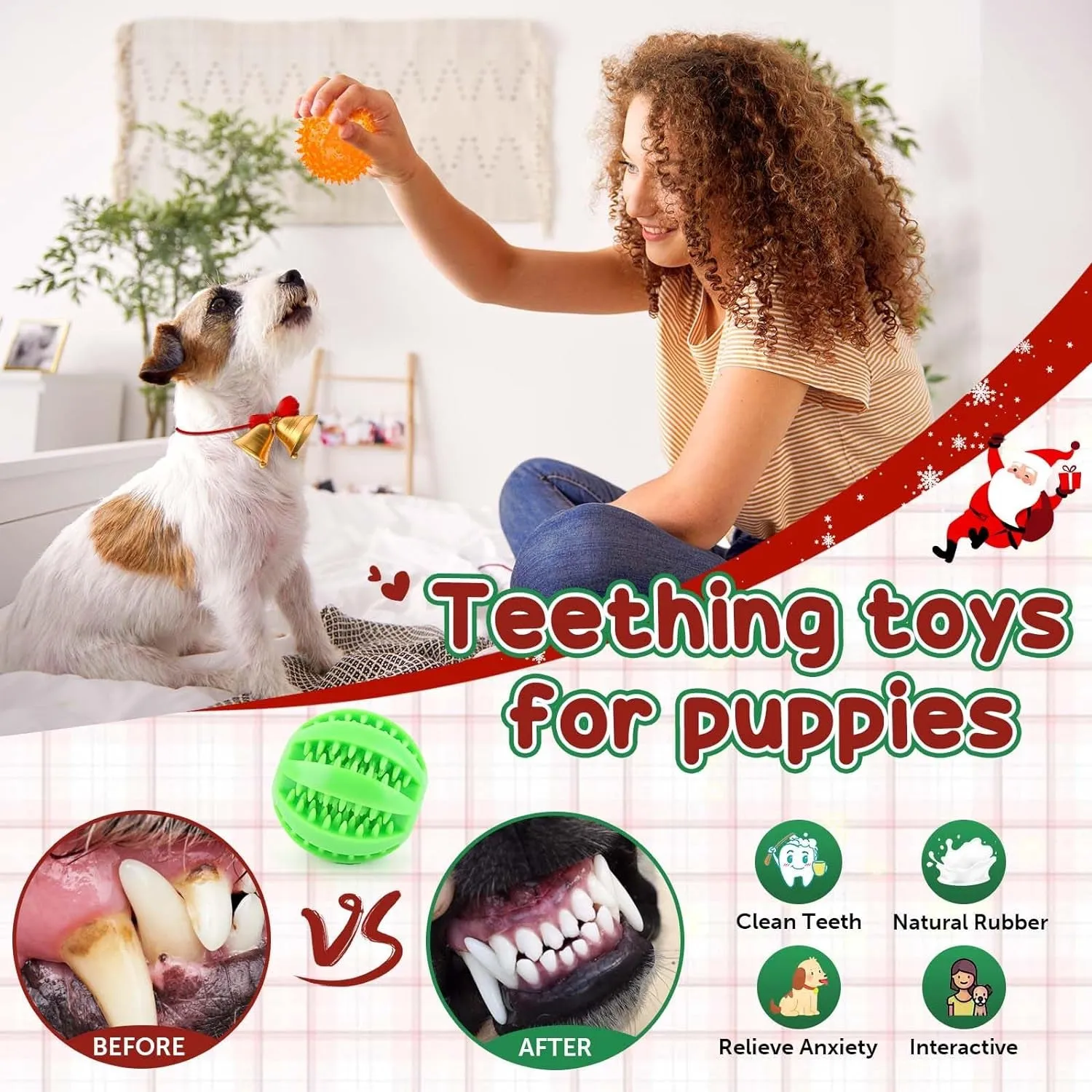 9 Pack Dog Toys