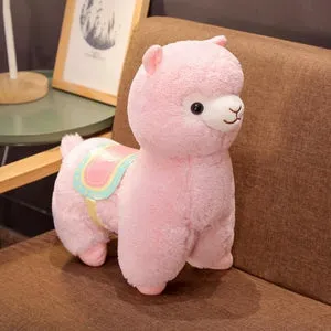 Adorable 3D Llama Stuffed Kawaii Animal Pillow Plushies