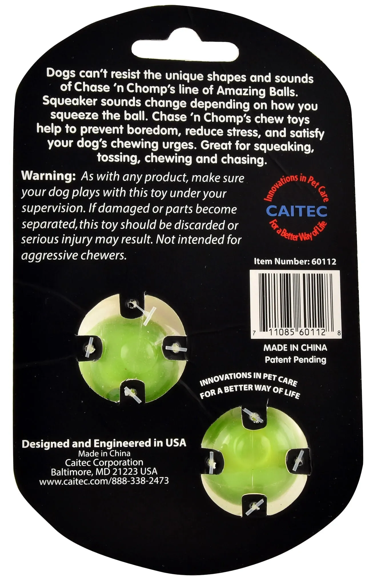 Amazing Squeaker Ball