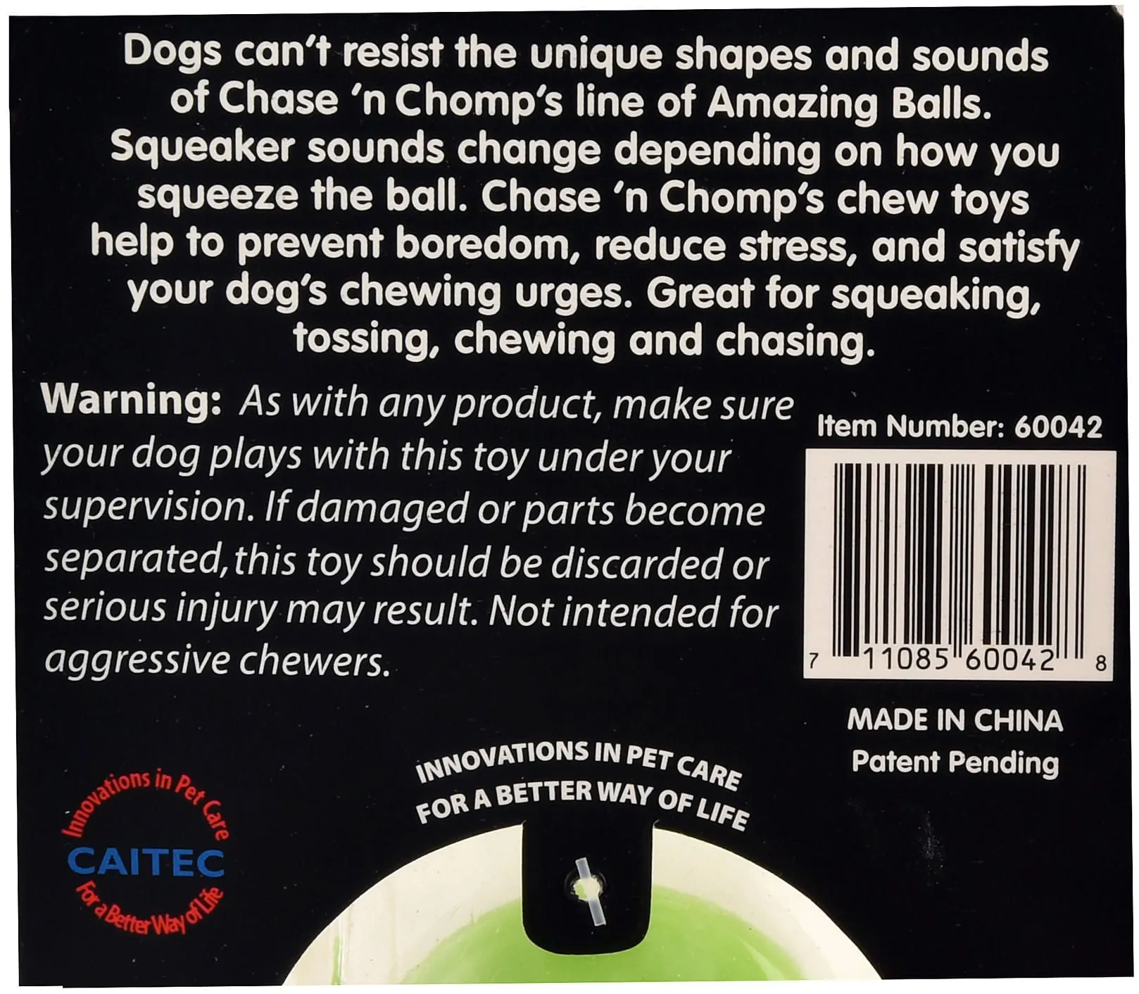 Amazing Squeaker Ball