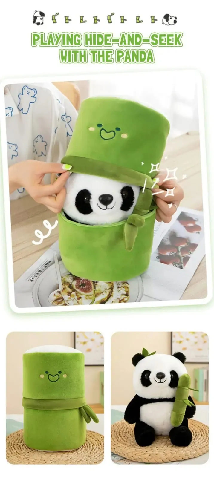 BAMBOO PANDA PLUSH TOY