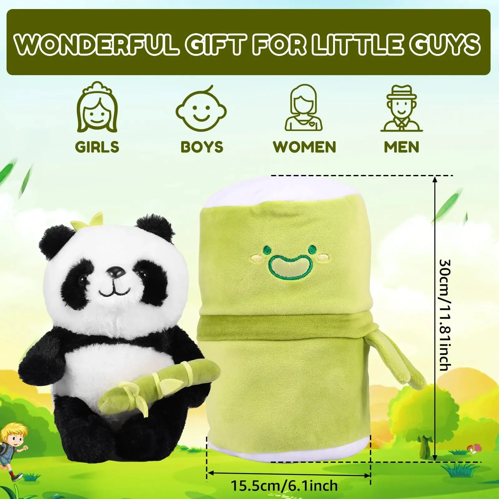 BAMBOO PANDA PLUSH TOY