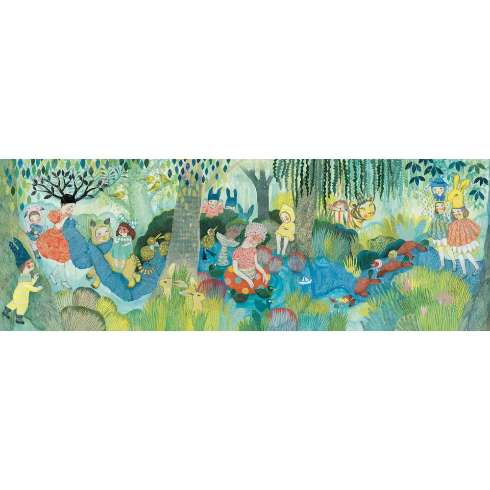 Djeco Gallery Puzzle- River Party 350 Pcs