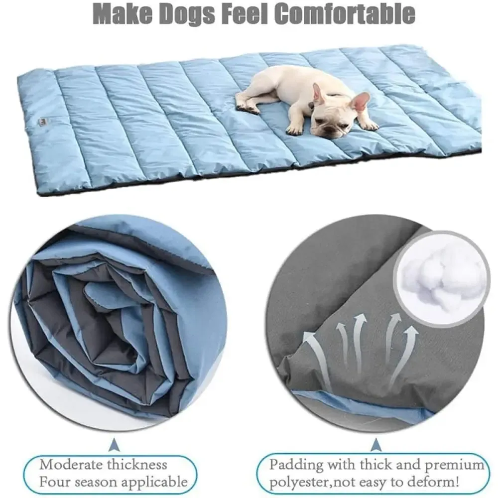 Foldable Waterproof Durable Breathable Dog Bed for Small, Medium, and Large Dogs