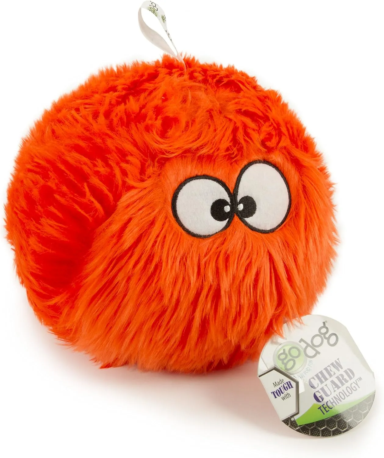 Furballz Squeaky Plush Ball Dog