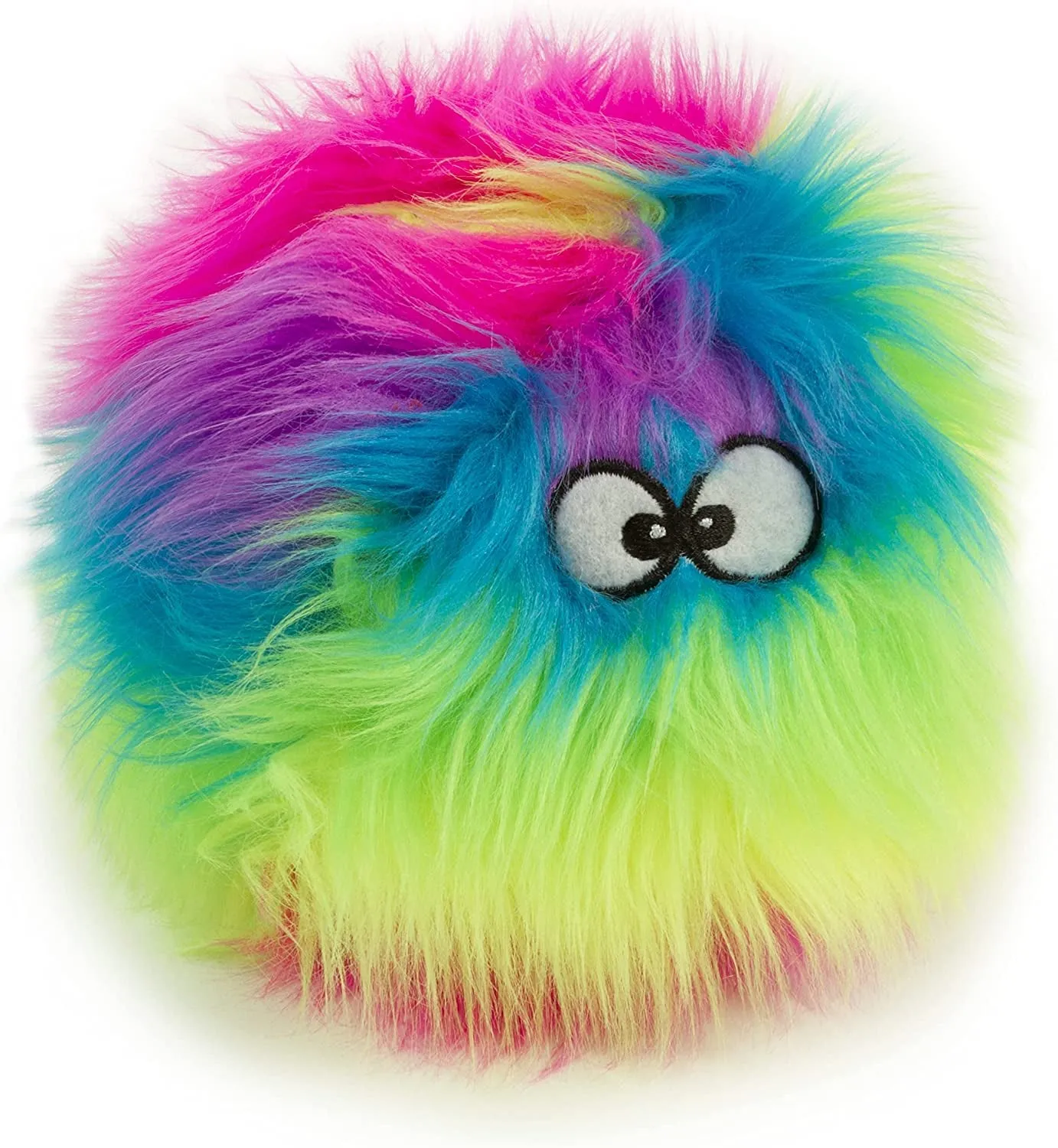 Furballz Squeaky Plush Ball Dog