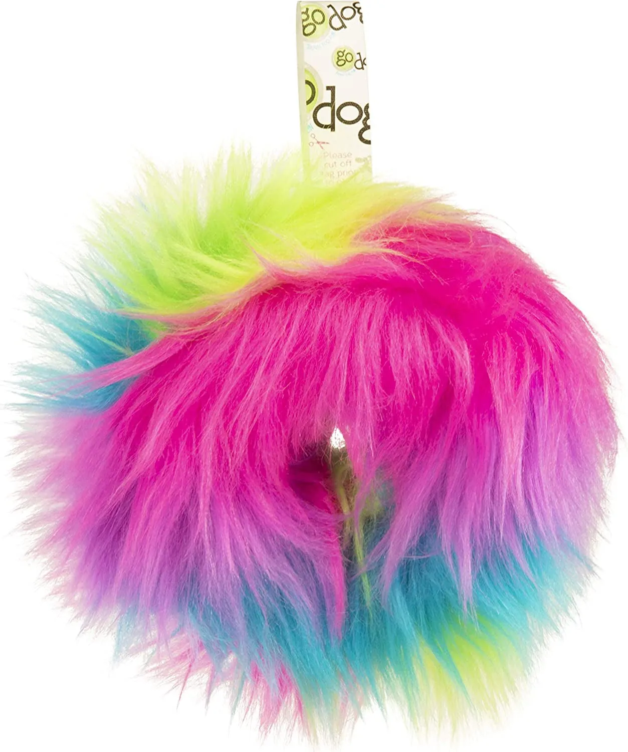 Furballz Squeaky Plush Ball Dog