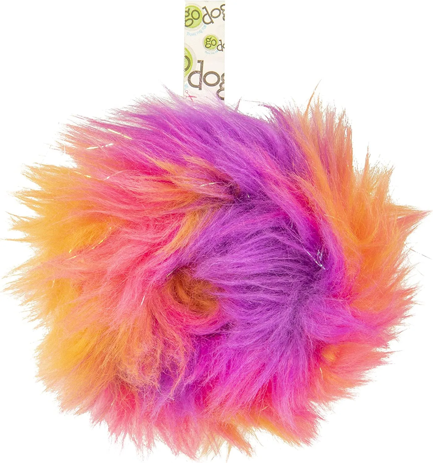 Furballz Squeaky Plush Ball Dog