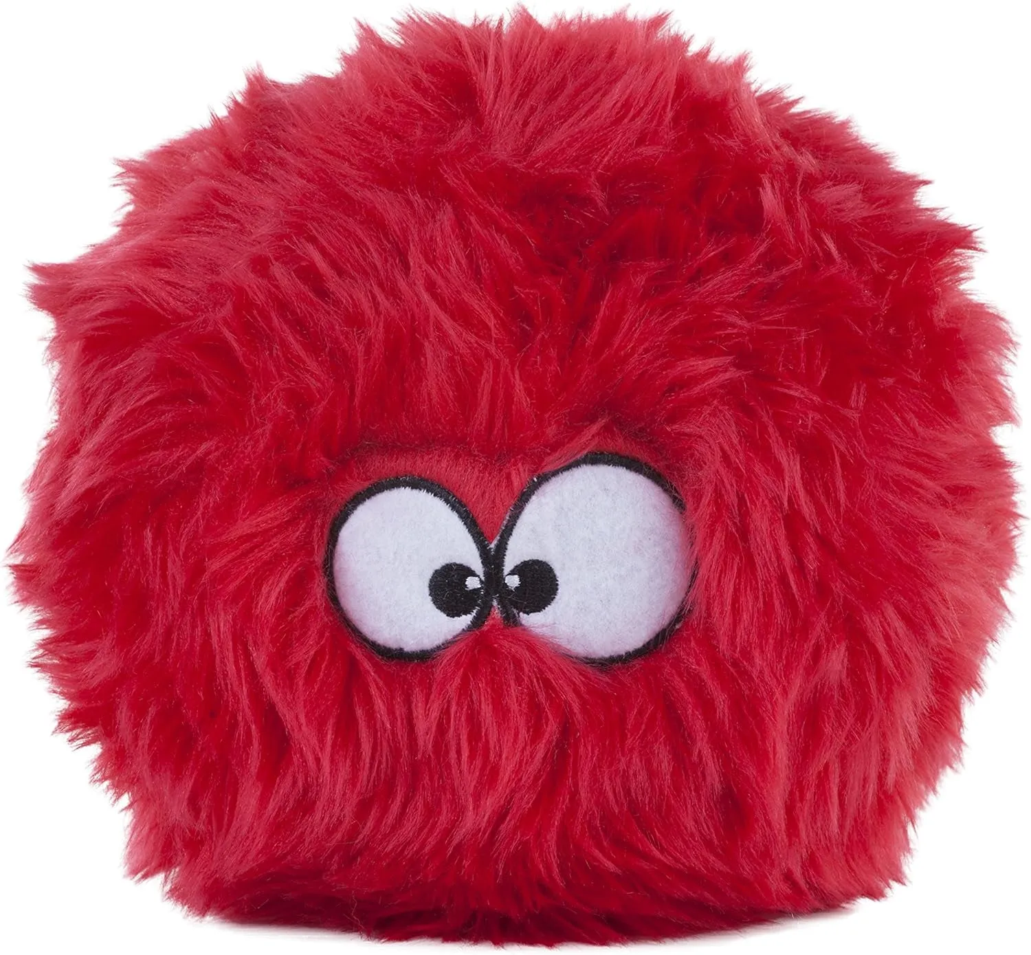 Furballz Squeaky Plush Ball Dog