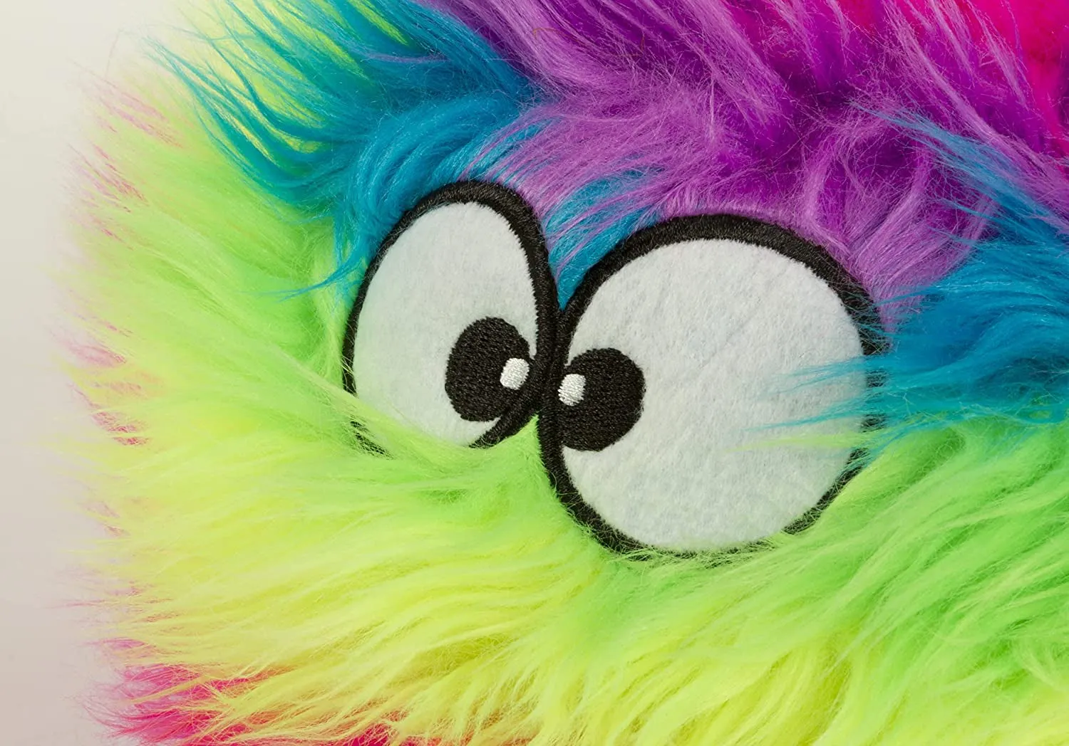 Furballz Squeaky Plush Ball Dog