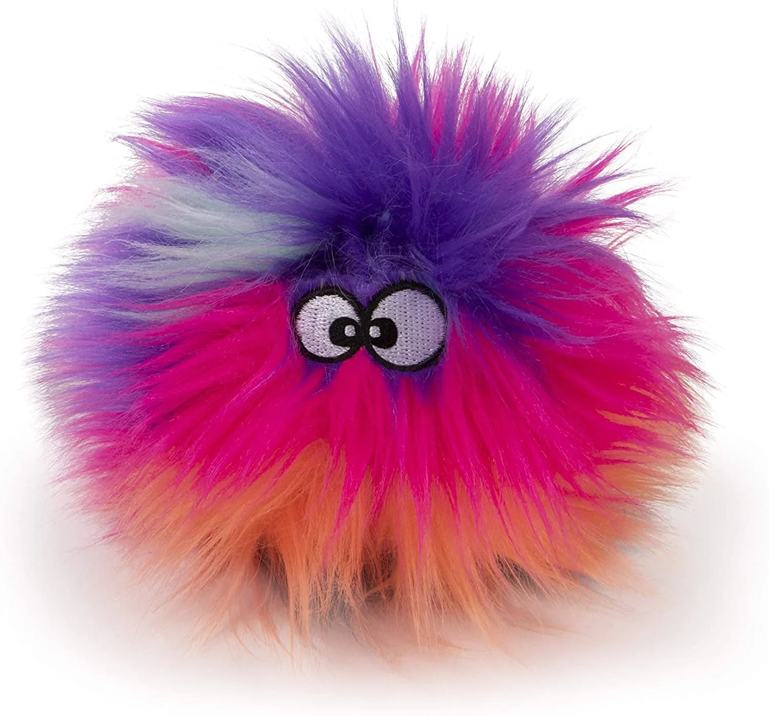 Furballz Squeaky Plush Ball Dog