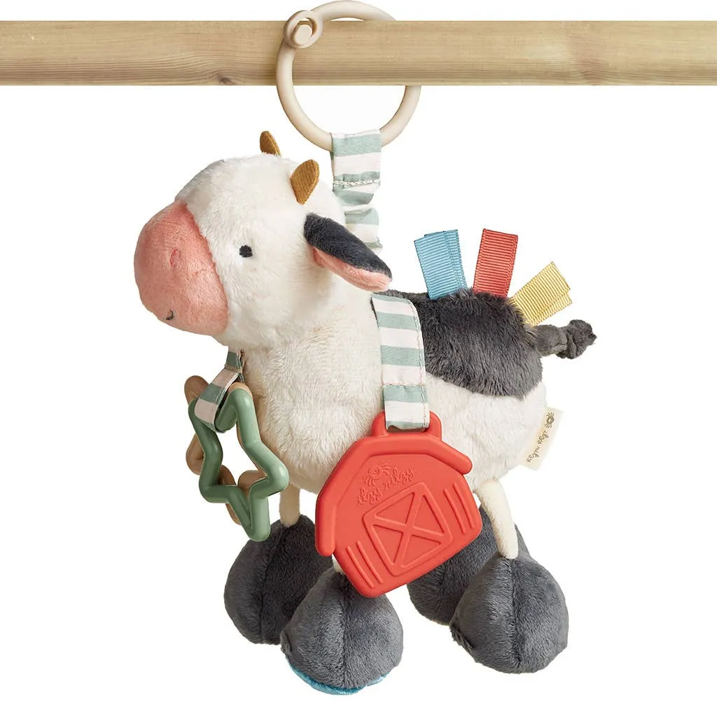 Itzy Friends Link & Love Activity Plush: Cow