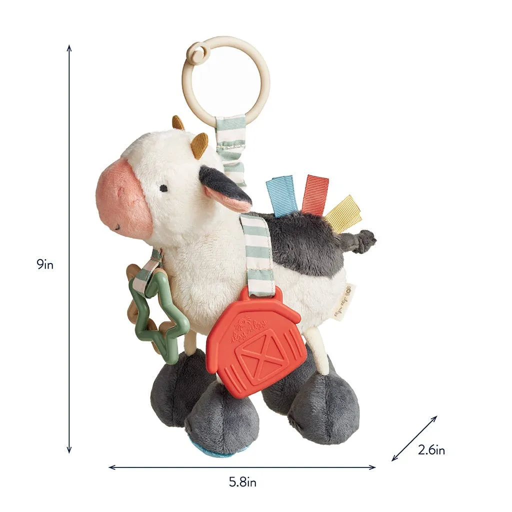 Itzy Friends Link & Love Activity Plush: Cow