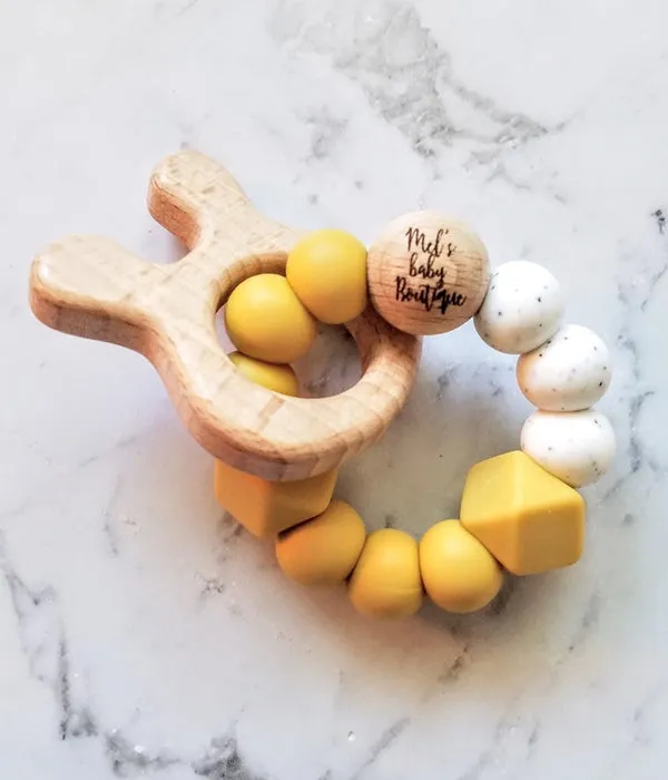 NZ Made Bunny Teether