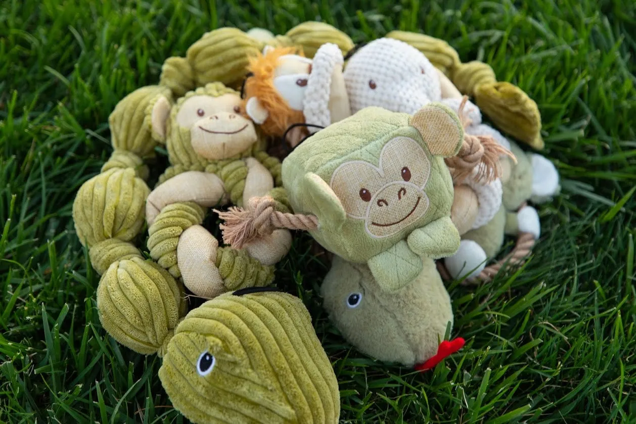 Petique, Hemp Monkey Twist Dog Toy