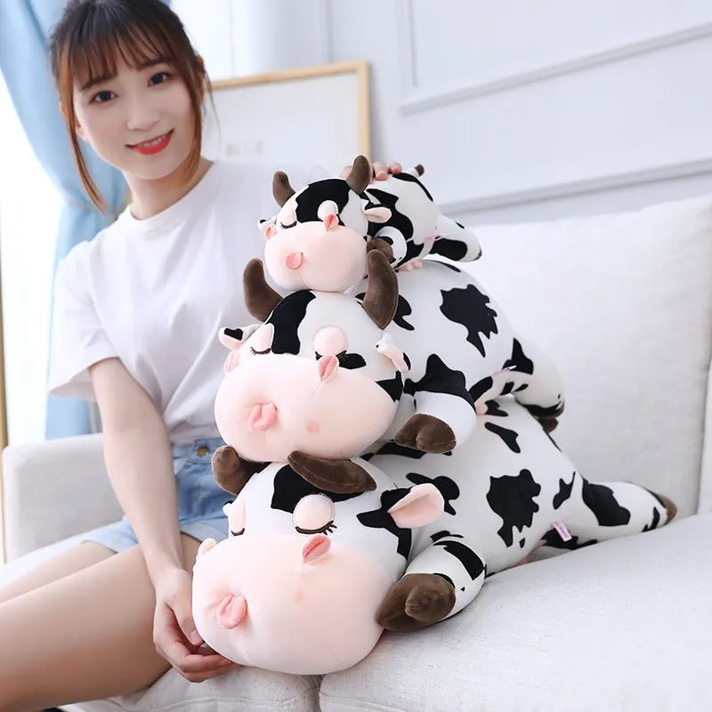 Plush Cow Comfortable Pillow Toy