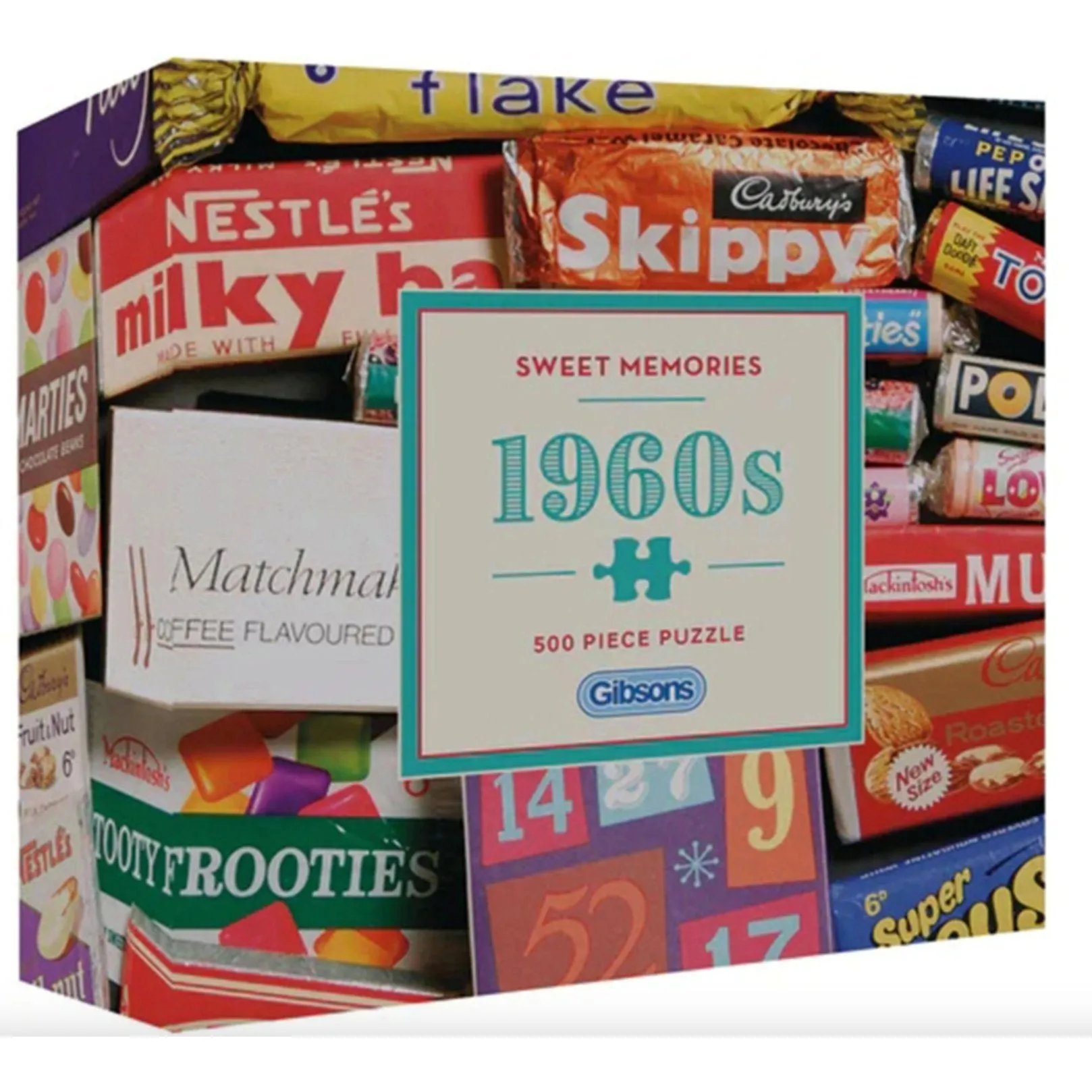 Sweet Memories 1960s - 500 Piece Jigsaw Puzzle