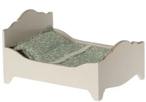 Wooden Bed - White